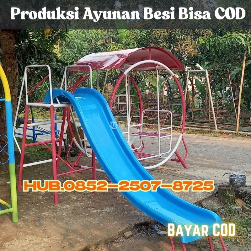 Ayunan Anak Dari Besi Rekomendasi Model Taman Depan Sekolah - Denpasar