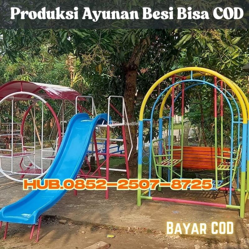 Ayunan Anak Dari Besi Rekomendasi Model Taman Depan Sekolah - Denpasar