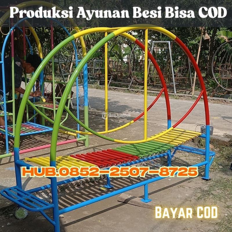 Ayunan Anak Dari Besi Rekomendasi Model Taman Depan Sekolah - Denpasar