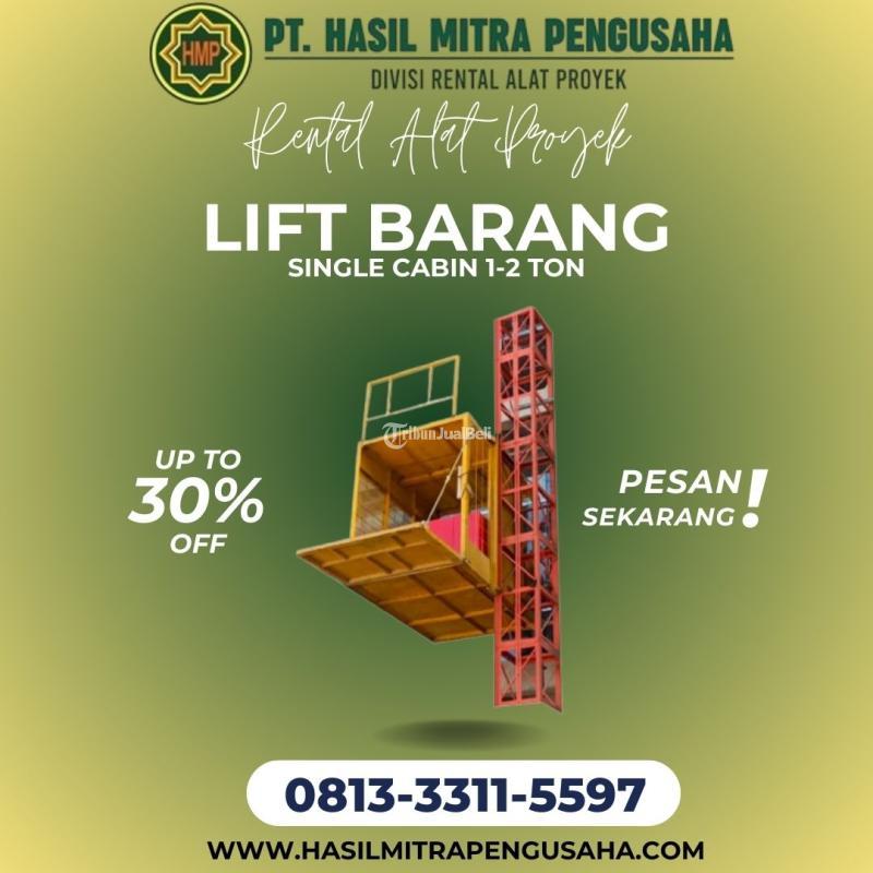Lift Barang Batang  Sewa Lift Barang 1-2 Ton - Batang