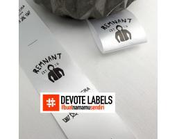 Label Baju Piterban Coklat Bangko - Merangin