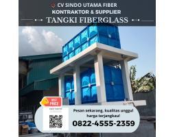 Penyedia Jasa Pembuatan Tangki Air atau Limbah Fiberglass - Seram Bagian Timur