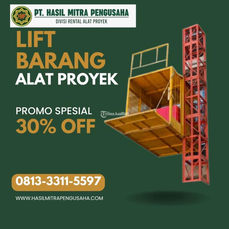 Lift Barang Brebes  Sewa Lift Barang 1-2 Ton - Brebes