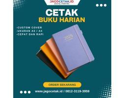 Cetak Buku Harian Kustom - Sidoarjo