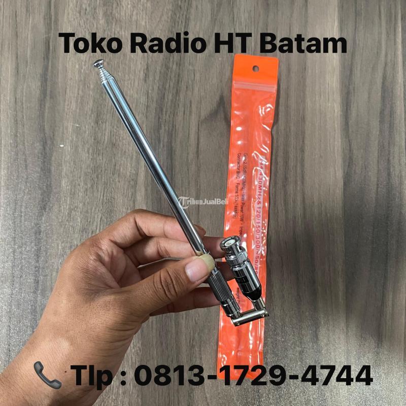 Jual Antena Teleskopik BNC Tekuk - Riau