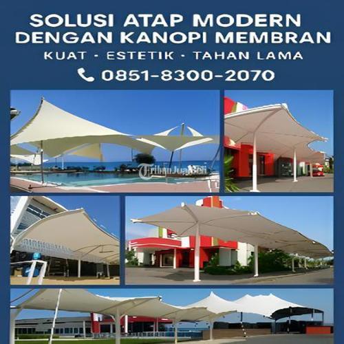 Jasa Pasang Kanopi Membran, Biaya Promo - Malang