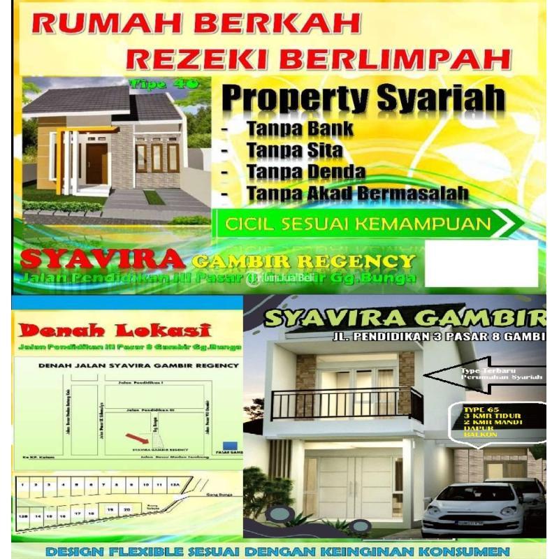 Dijual Rumah Elegan 2 Lantai Tipe 65 3KT 2KM Legalitas SHM - Deli Serdang 