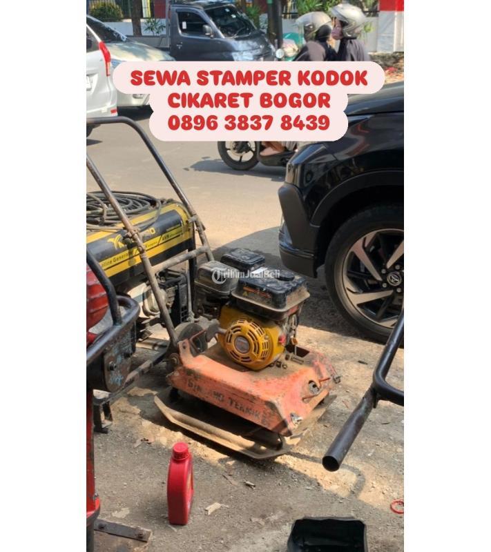 Sewa Pemadat Paving Stamper Kodok Siap Pakai Cikaret - Bogor