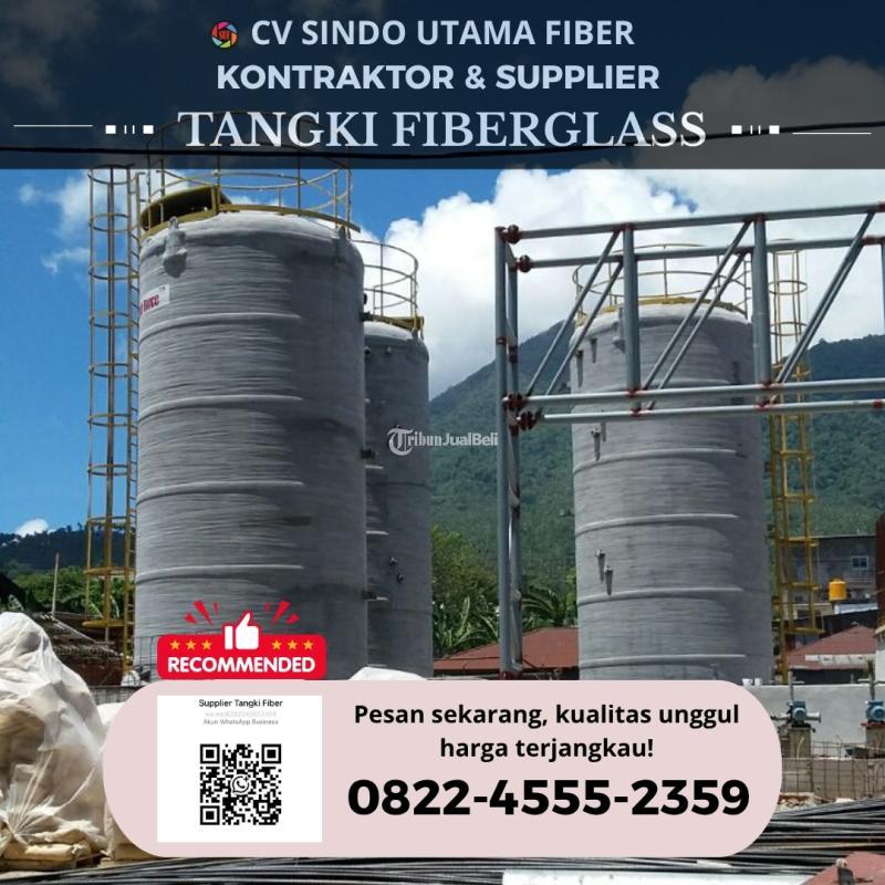 Penyedia Produk Tangki Fiberglass Panel atau FRP - Lombok Tengah