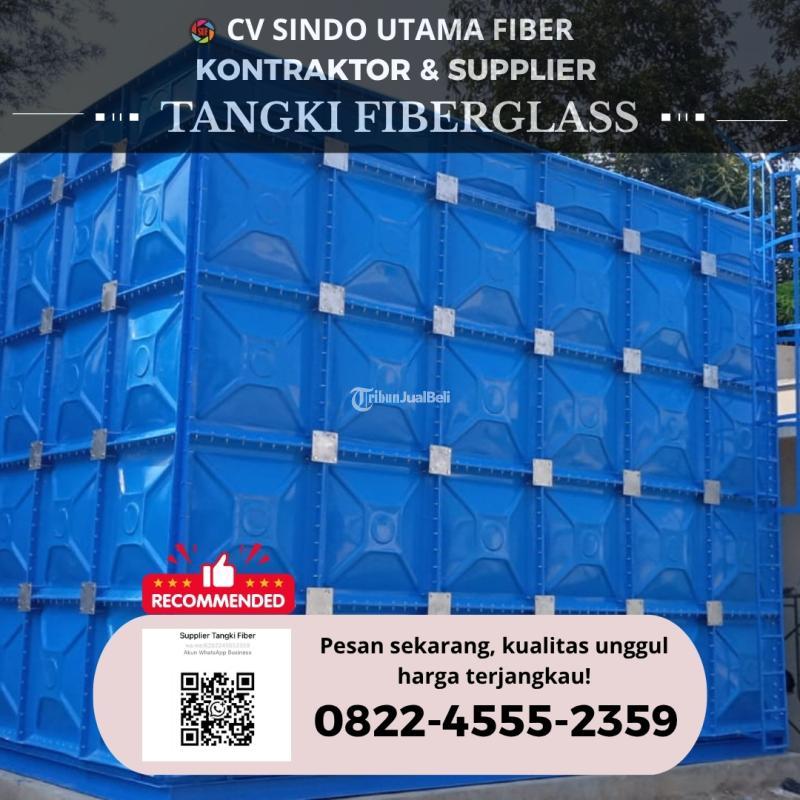 Distributor Tangki Fiberglass untuk Air, Limbah, Minyak - Mataram