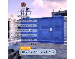 Bergaransi, Tangki Air dan Tangki Limbah Fiberglass - Barito Selatan