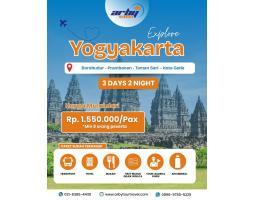 Tour Wisata Yogyakarta 3 Hari 2 Malam - Jakarta Pusat
