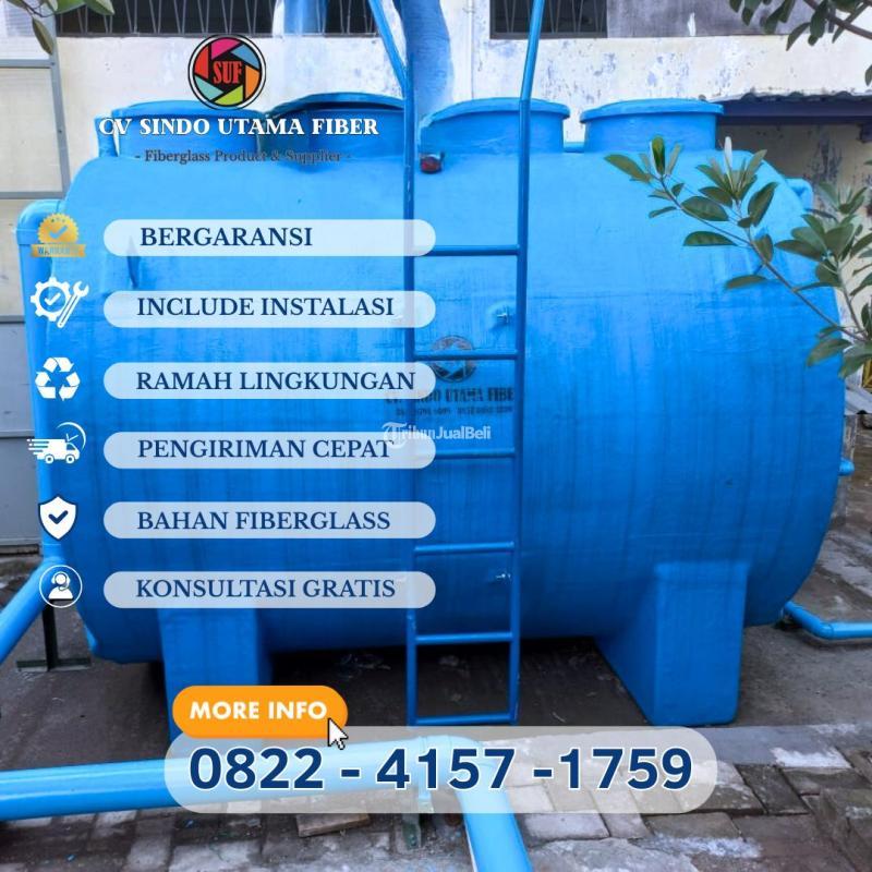 Bisa Custom Ukuran, Tangki Panel FRP, STP atau IPAL - Lamandau