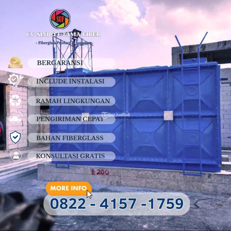 Bisa Custom Ukuran, Tangki Panel FRP, STP atau IPAL - Lamandau