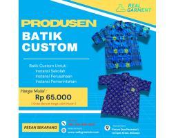 Baju Batik Sekolah Custom - Makassar 