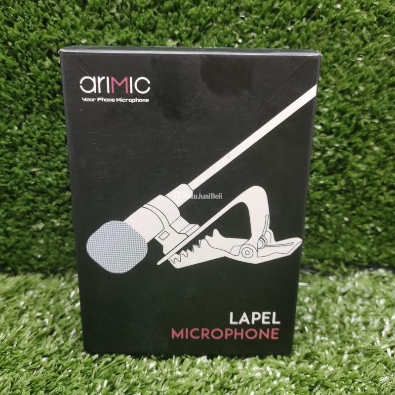 Jual Microphone Clip-On Arimic Lapel, Baru - Makassar