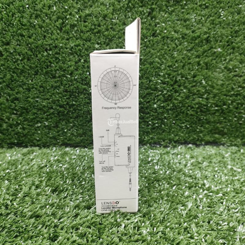 Jual Microphone Clip-On Lensgo Omnidirectional Lavalier LYM-DM2, Baru - Makassar