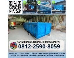Supplier Tangki Air FRP Panel Tank Kapasitas Custom - Purwakarta