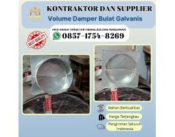 Kontraktor Volume Damper HVAC Galvanis Profesional - Malang