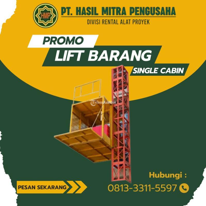Lift Barang Kebumen  Sewa Lift Barang 1-2 Ton - Kebumen