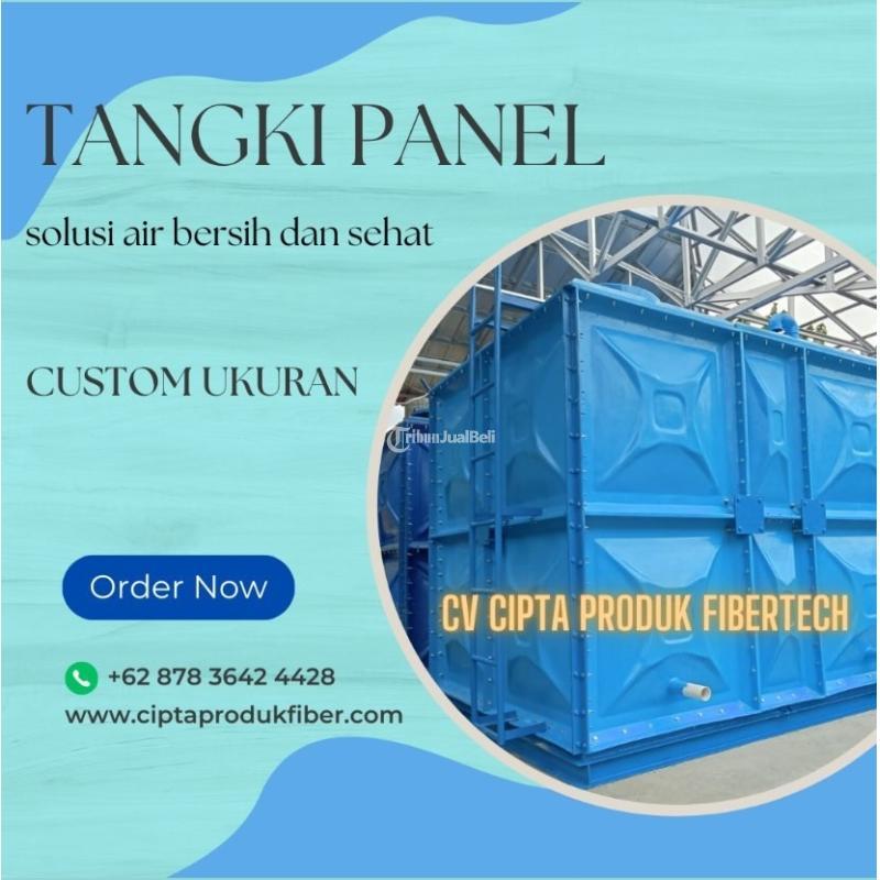 Tangki Panel FRP Tandon Air 10000 Liter - Bekasi Kota