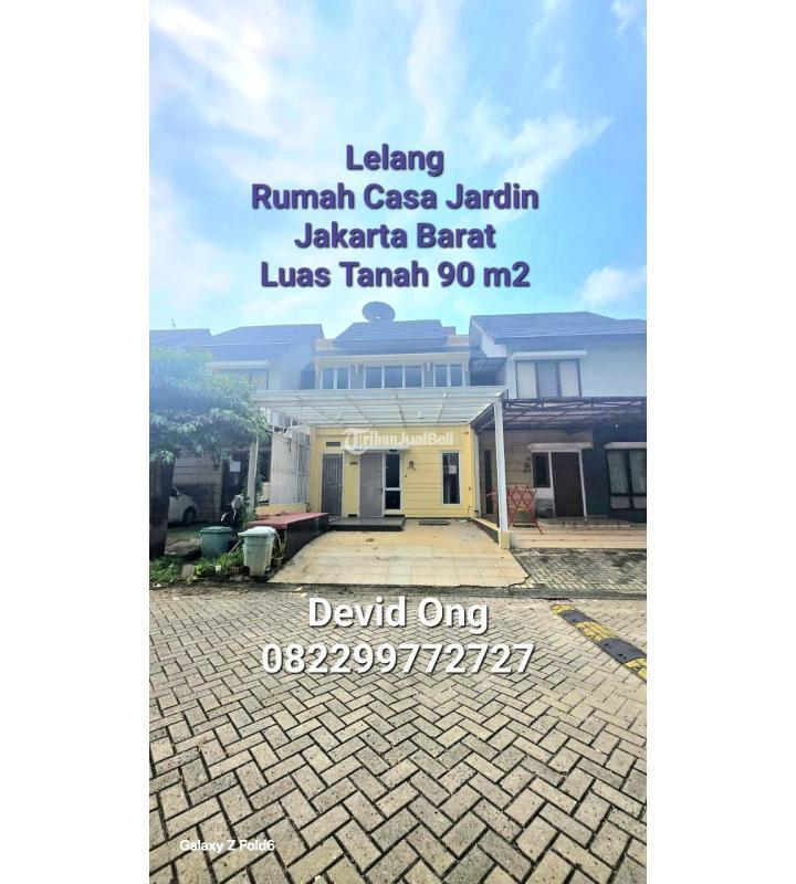 Dijual Rumah di Casa Jardin Tipe 100 3KT 2KM SHM - Jakarta Barat