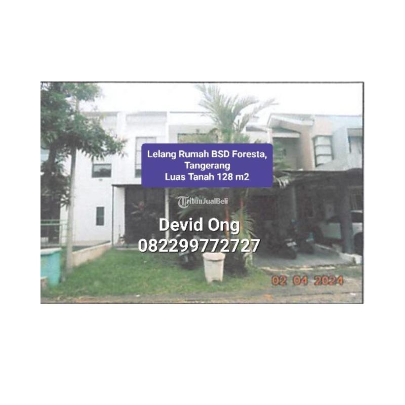 Dijual Rumah BSD Foresta Tipe 200 4KT 3KM SHGB - Tangerang