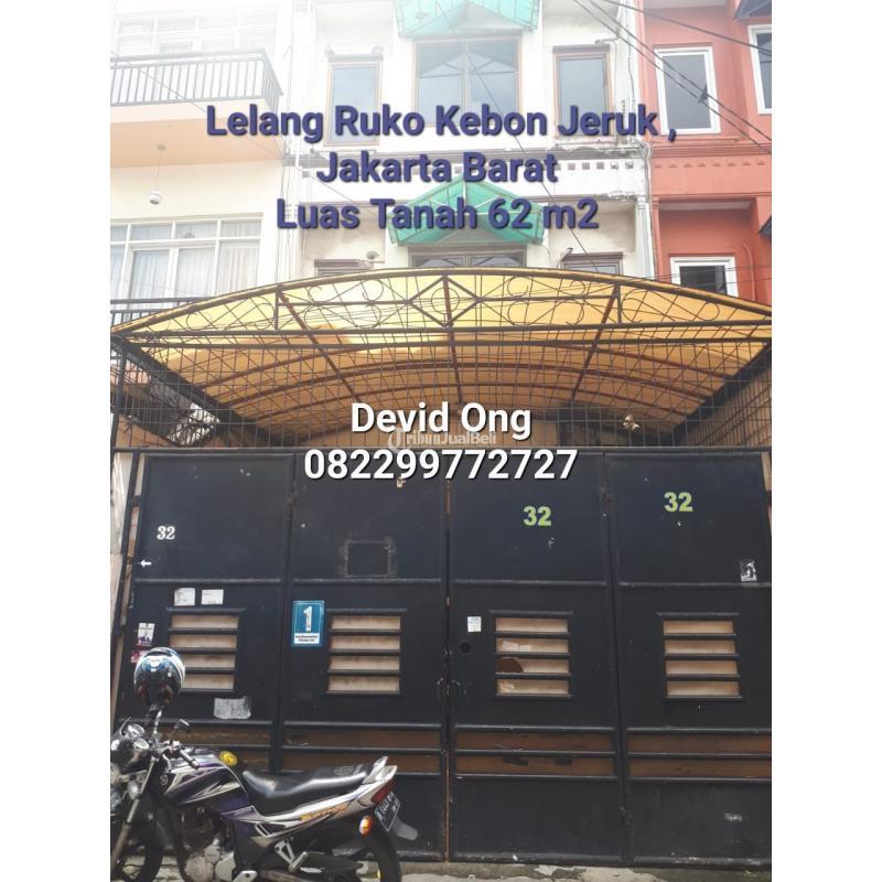 Dijual Ruko Kebon Jeruk di Taman Sari SHM - Jakarta Barat