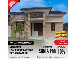 Dijual Rumah Minimalis di Banguntapan Dekat Jl Wonosari Sebelum Jogja Tv Kid Fun KPR SHM - Bantul 
