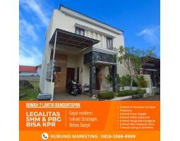 Dijual Rumah 2 Lantai Minimalis Dekat Stipram Kotagede di Banguntapan Bisa KPR - Bantul  
