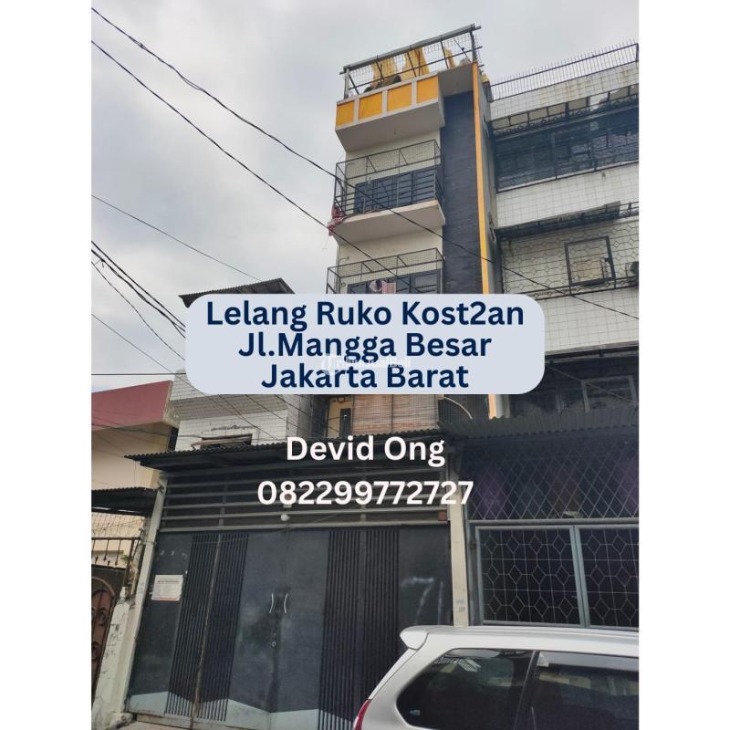 Dijual Ruko Kos, Luas 73m2, HGB, Ada 25 Kamar di Mangga Besar - Jakarta Barat