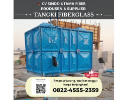 Sentral Tangki atau Tandon Fiberglass - Biak Numfor