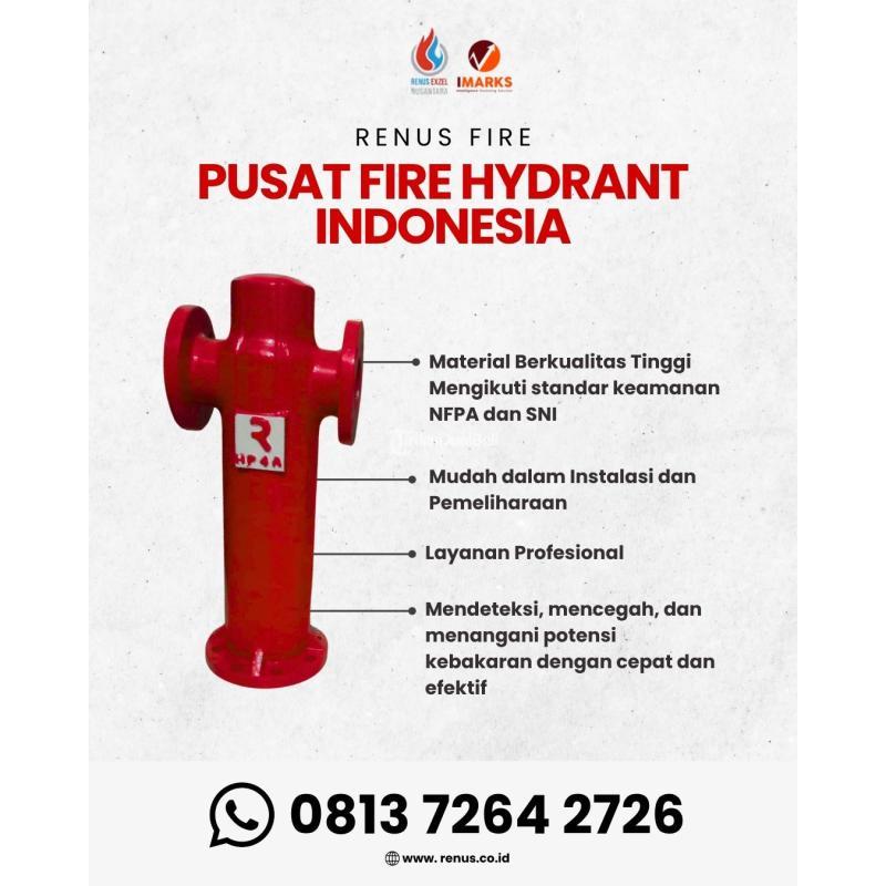 Fire Hydrant Supplier untuk Hotel di Indonesia Renus Fire - Tangerang Selatan 
