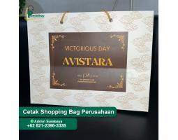 Custom Gift Bag Logo Perusahaan Printing Murah - Surabaya