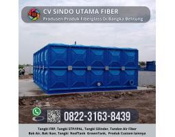 Solusi Hemat, Tangki Fiberglass Tahan Cuaca - Bangka