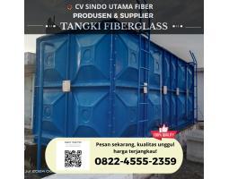 Supplier Tandon Fiberglass Kapasitas 1000-100.000 Liter - Merauke