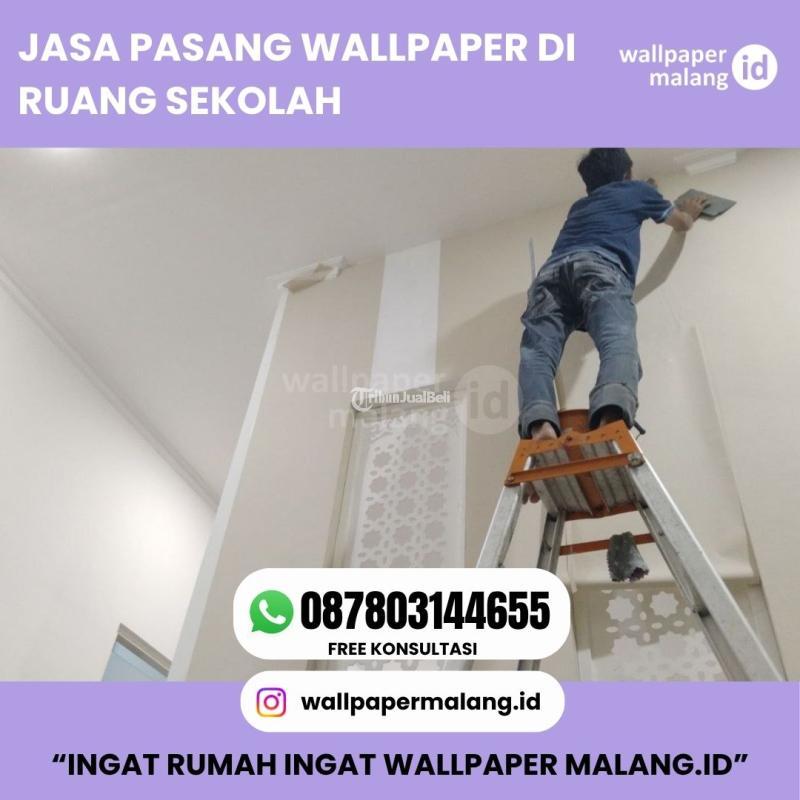 Jasa Pasang Wallpaper Di Ruang Sekolah - Malang Kota