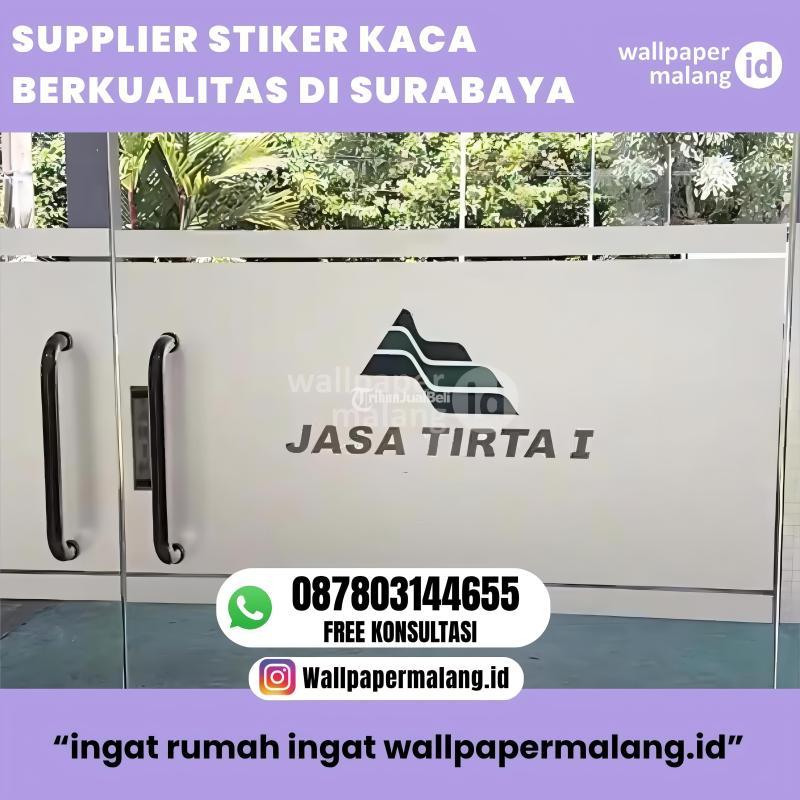 Supplier Stiker Kaca Berkualitas - Malang Kota