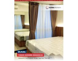 Dijual Apartemen Fully Furnished Taman Anggrek Residences, 2 Bedroom, Pool View - Jakarta Barat 