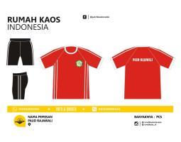 Best Seller Desain Baju Seragam Olahraga Kacepi, Desain Seragam Olahraga Keren - Halmahera Tengah