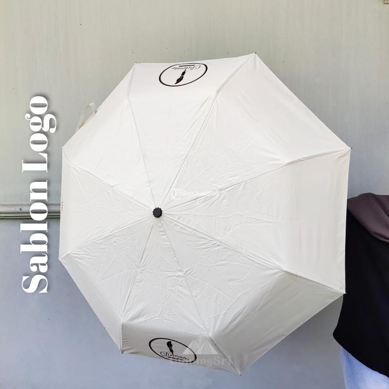 Payung Lipat Sablon Logo Brand - Jembrana