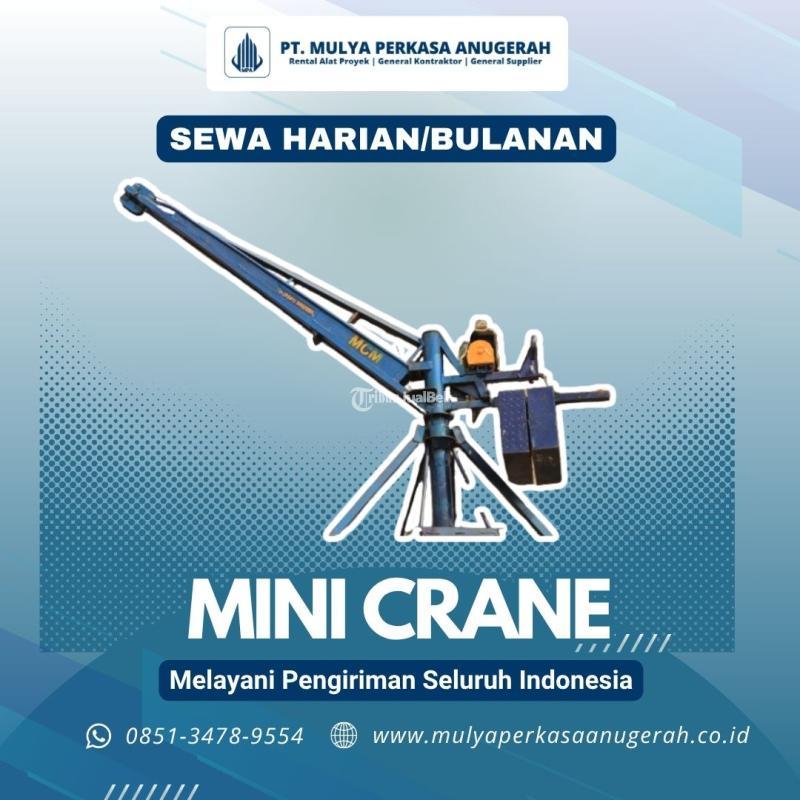Rental Sewa Mini Crane Murah Berkualitas - Solo 
