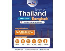 Paket Tour Thailand 4 Hari 3 Malam - Jakarta Pusat