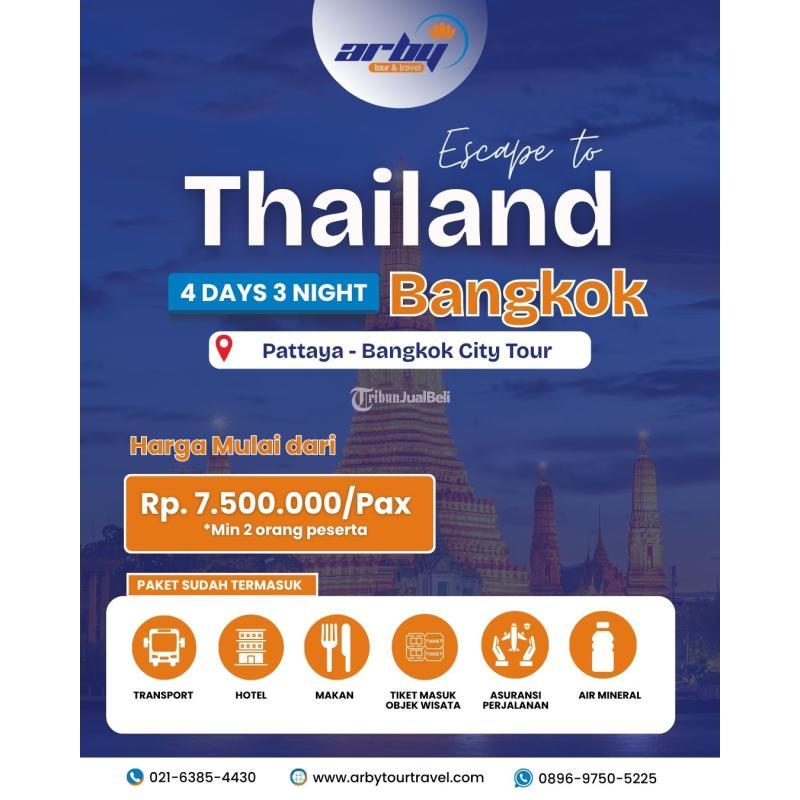 Paket Tour Thailand 4 Hari 3 Malam - Jakarta Pusat