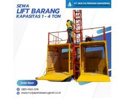 Rental Lift Barang 1 - 4 Ton -  Balikpapan 