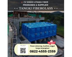 Terjamin Kualitasnya Tandon Fiberglass Silinder Horizontal - Waropen