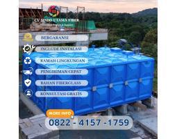 Fiberglass Kuat Ahli Tangki FRP, Panel Modular - Pesisir Barat