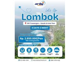 Paket Wisata Lombok 4 Hari 3 Malam - Jakarta Pusat