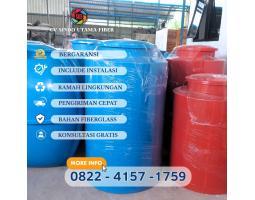Terbaik, Grountank Silinder Fiberglass  -  Tulang Bawang
