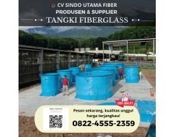 Tangki atau Tandon Fiberglass untuk Menampung Air Limbah - Yalimo